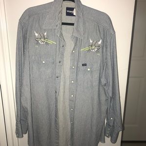 Embroidered Wrangler Shirt